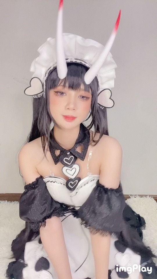 PoppaChan - NO.030 cosplay NOshiro Maid Azur Lane [127P11V]-XikXak